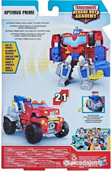 Figurka Optimus Prime Transformers Rescue Bots Mogilany