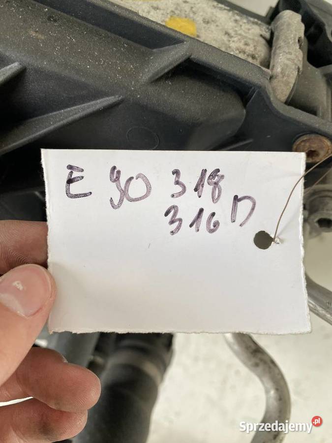 CHŁODNICE KOMPLET BMW E90 318 316 D Wola Filipowska