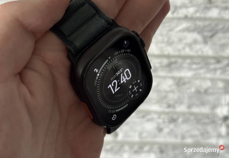Apple Watch Ultra 2 49mm czarny tytan Kłodzko