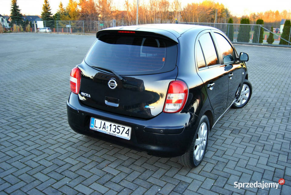 Nissan Micra REJ 12 BenzynaGAZ Klima NAVI Alu bluetooth Modliborzyce
