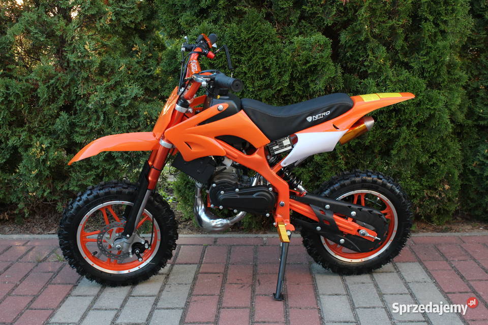 Mini cross Crossik 50 na szarpak rozrusznik na nieuszkodzony Goleniów