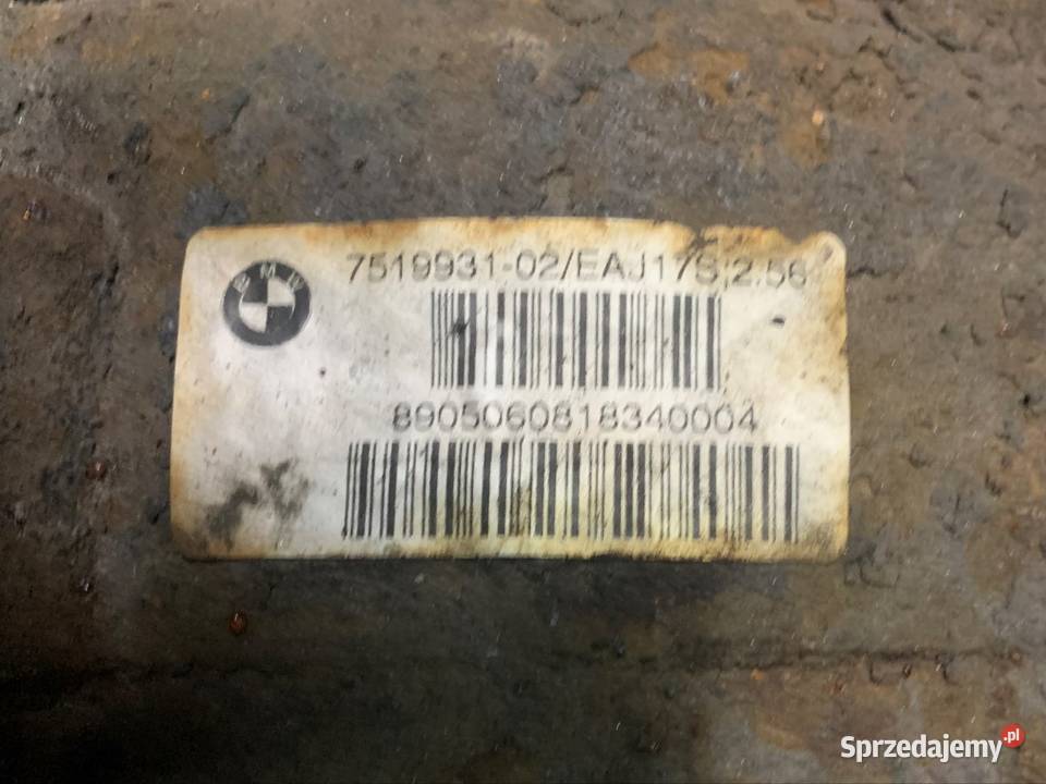 7519931 most dyfer dyferencjał 256 bmw 3 e90 e91 Części samochodowe Szczecin