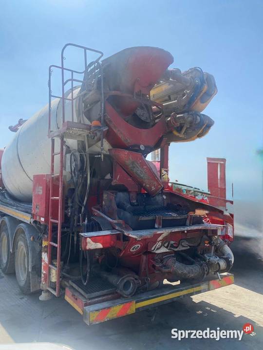 Gruszkopompa MAN TGS 4180 Sermac 28M Katowice