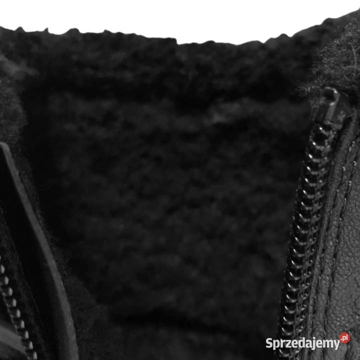 Ocieplane skórzane botki Rieker37 Skarżysko-Kamienna