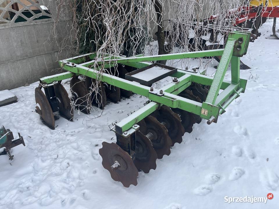 Brona talerzowa talerzówka 2x8 Bomet wielkopolskie Kalisz