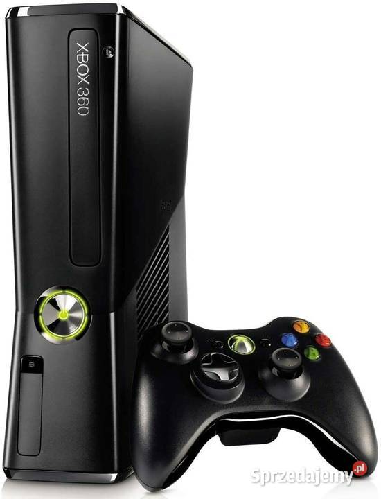 KONSOLA XBOX 360 SLIM 500GB51 Gier Myślibórz