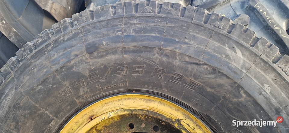 koło 44595r25 Mitas 100 bieżnik bez napraw Dzwig Nowe Miasto Lubawskie sprzedam