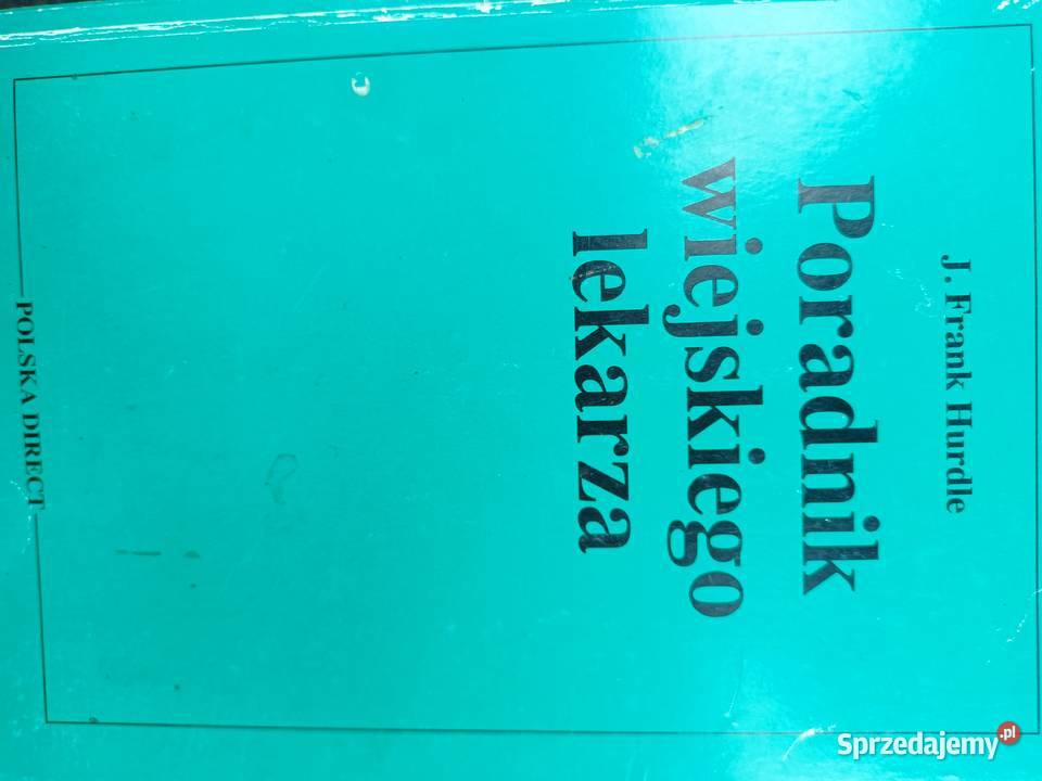 Poradnik wiejskiego lekarza książki Trójmiasto Gdańsk
