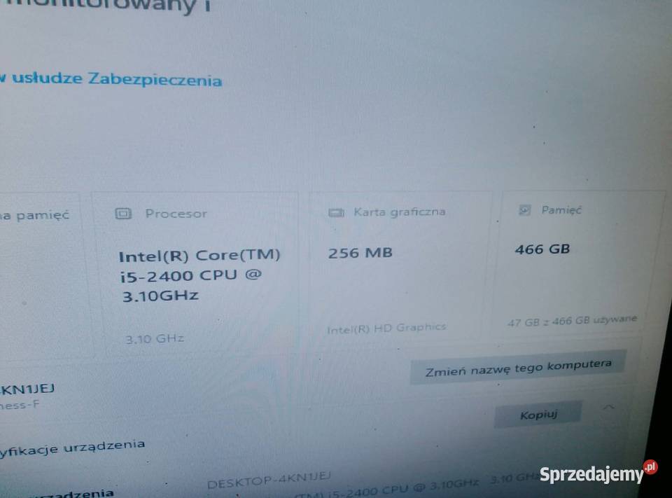 Komputer Stacjonarny Dębica
