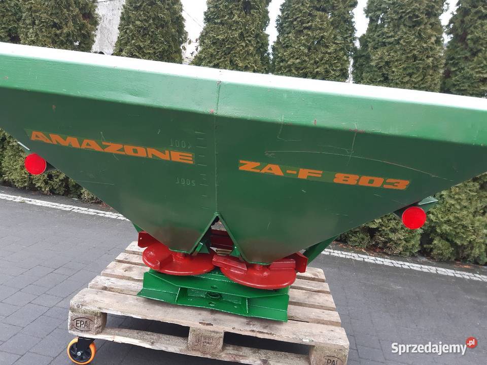 Rozsiewacz nawozu amazone zaf 803 wielkopolskie Rozdrażew