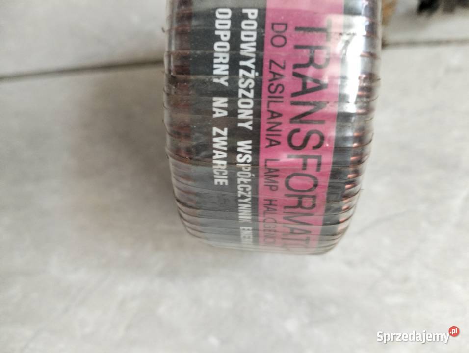 Transformator do zasilania lamp halogenowych 50 Lampy wiszące podkarpackie Miejsce Piastowe sprzedam