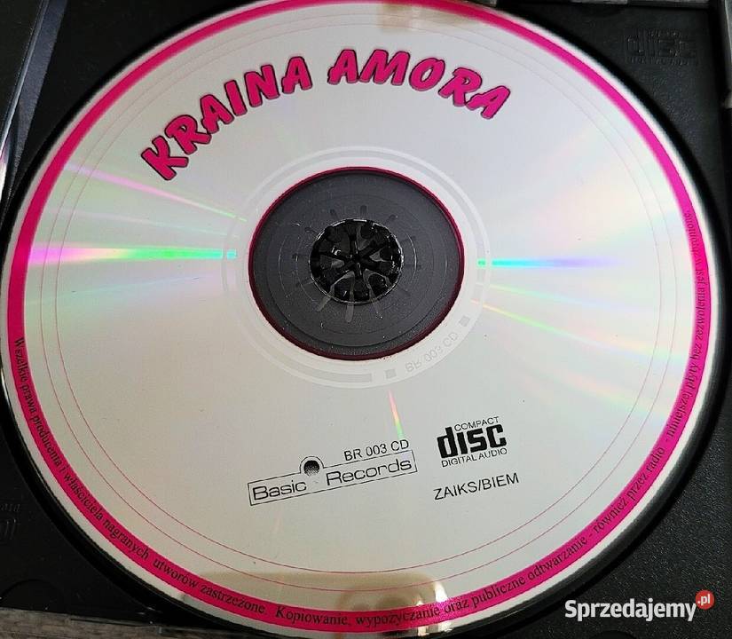 Kraina Amora składak muzyczny płyta CD Chełmno sprzedam