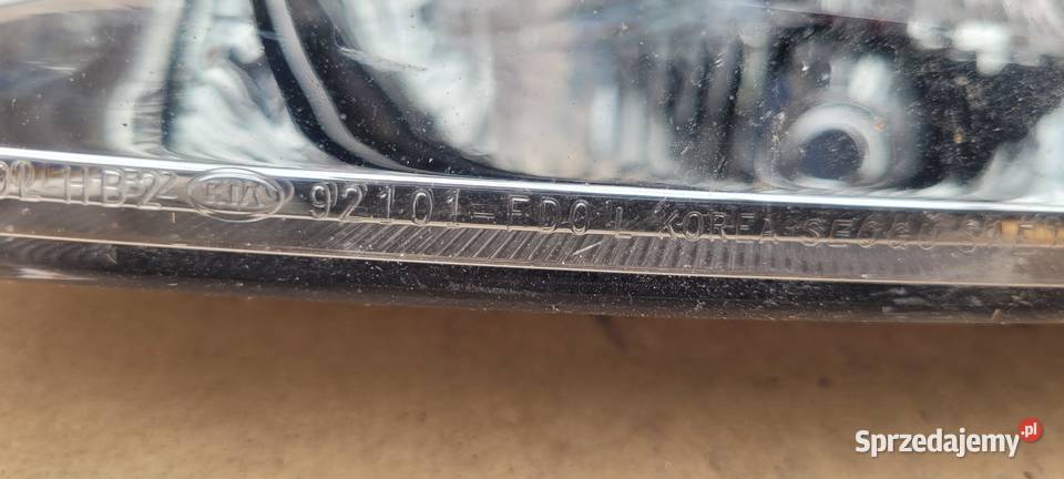 KIA RIO I LIFT LEWY REFLEKTOR LAMPA LEWA PRZOD osobowe Ruda Śląska