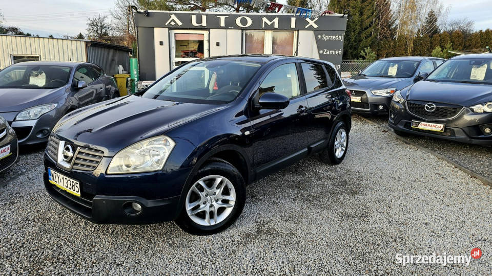 Nissan Qashqai 20 BenzLPG 4X4 Panorama GWARANCJA granatowy Qashqai Świdnica sprzedam