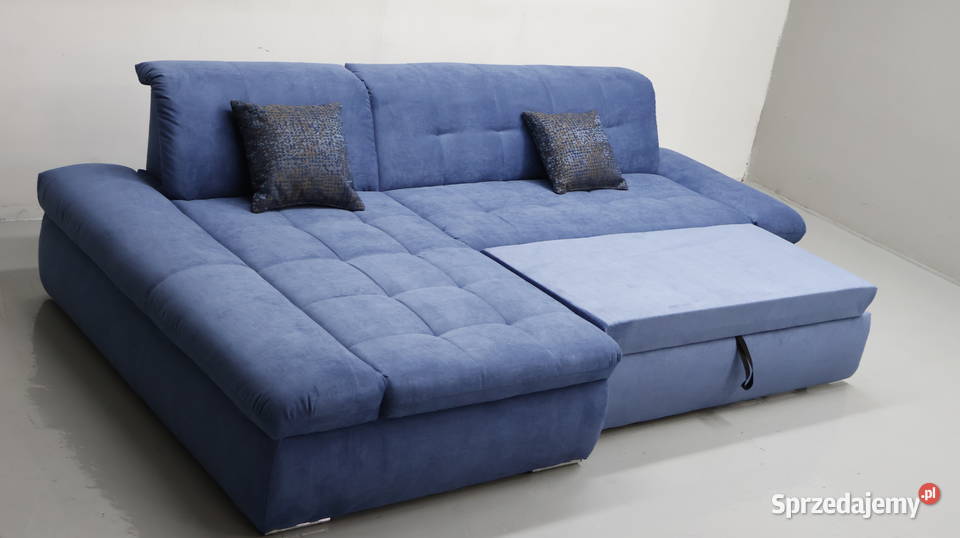 TGA nowoczesny narożnik funkcja spania rogówka Poznań sprzedam