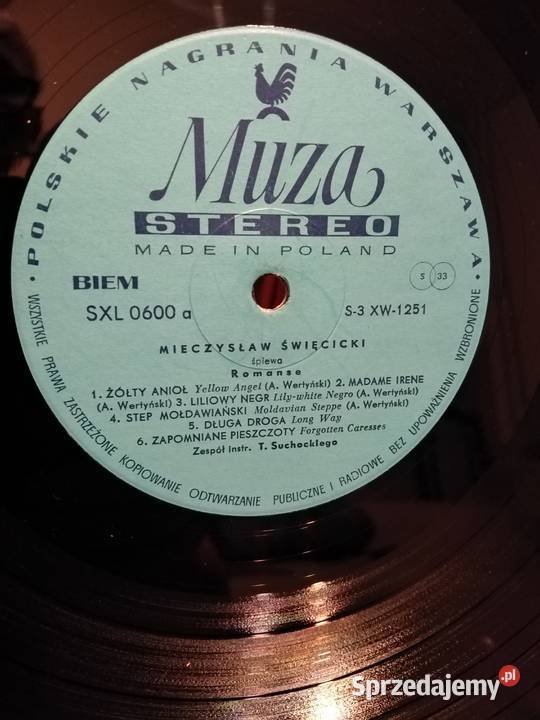 Mieczysław Święcicki Żółty Anioł 1970 Wałbrzych