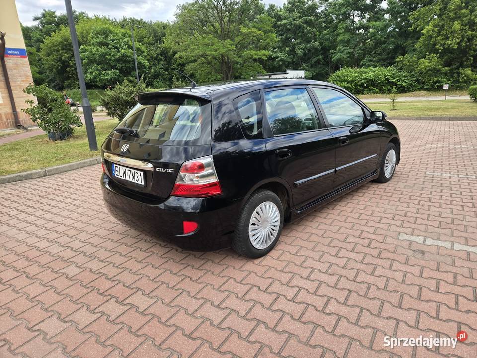 Honda Civic 14 z gazem 2005 długie opłaty łódzkie Łódź