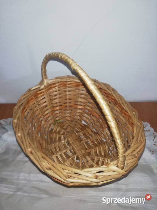 Koszyczek wiklinowy dodatki Tanio Warszawa sprzedam