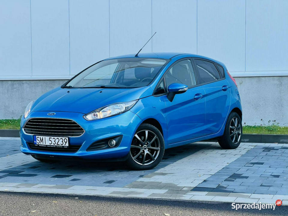 Ford Fiesta Ford Fiesta Mk7 FL 16 TDCi 95 2014 r Rok produkcji 2014 Fiesta Samochody osobowe Mikołów