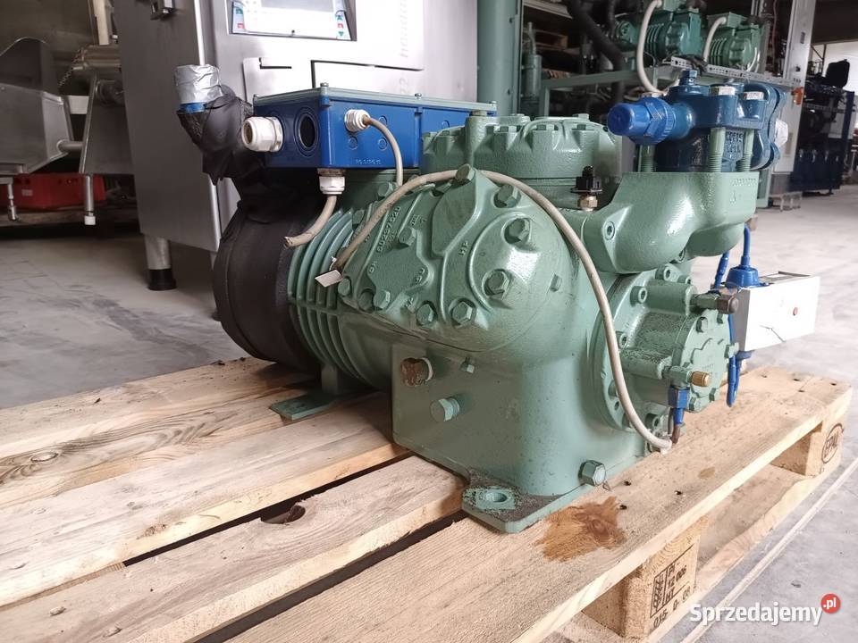 Sprężarka Bitzer 6FE44Y40P chłodnia mroźnia Magazynowanie Niedźwiedź