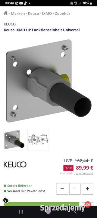 Zestaw podtynkowy sprzedam