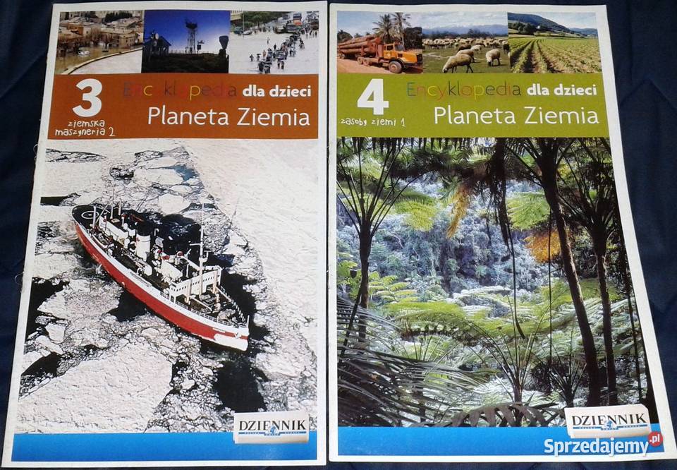Encyklopedia dzieci Planeta ziemia Dziennik