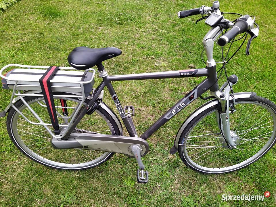 Rower elektryczny męski Rih omega 28 36v wielkopolskie Słupca
