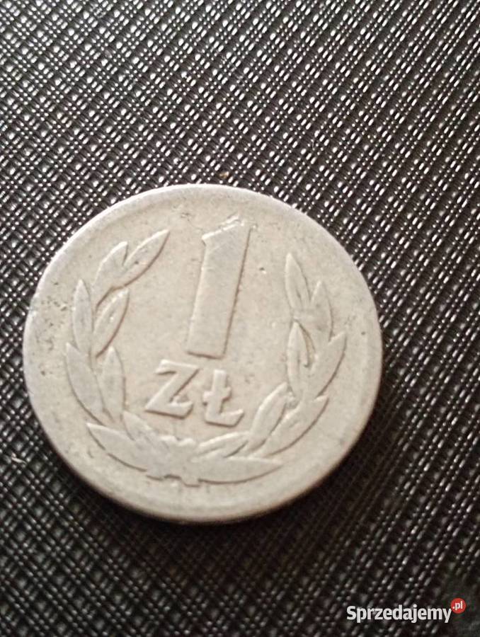 Sprzedam trzecia monete 1 zl 1957 r bzm