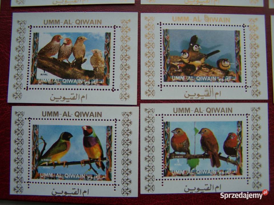 Umm Al Qiwain ZEA 1972 MNH Fauna Ptaki Tychy