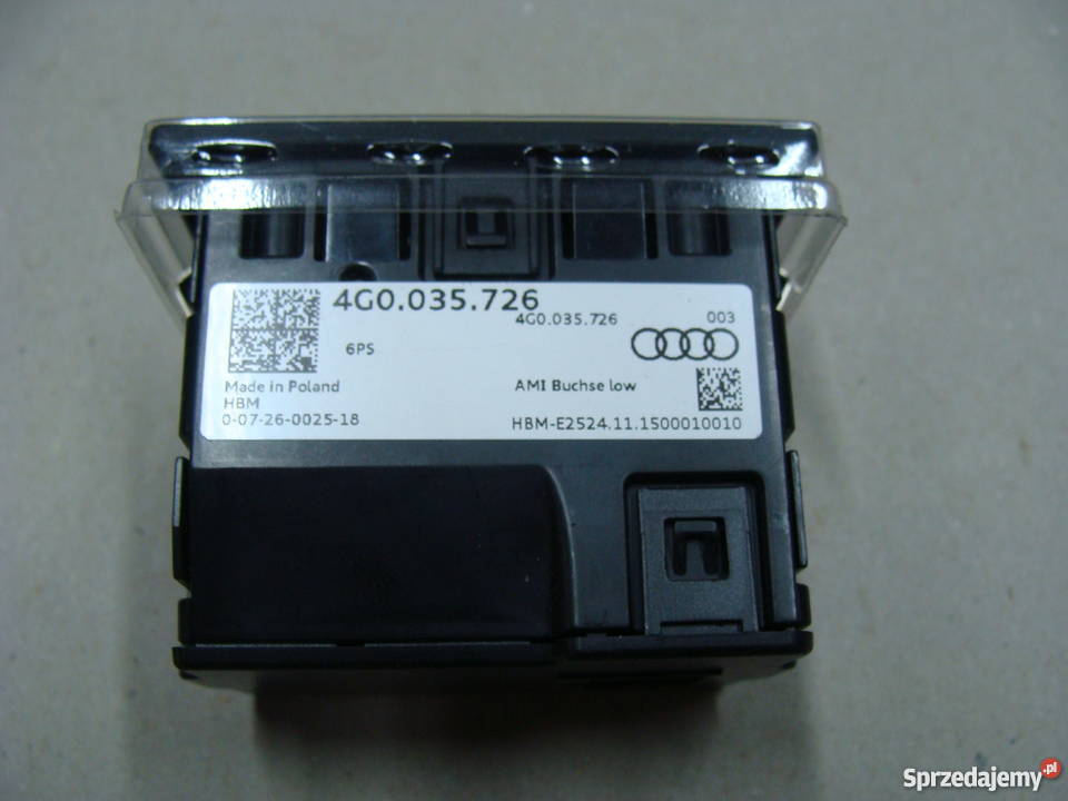 AUDI A6 C7 A7 PRZYŁĄCZE USB AUX 4G0035726 Goleniów