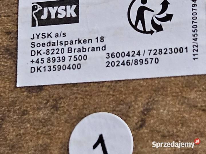 Stół kuchnia jadalnia salon KRZESŁA JYSK Pszczyna sprzedam