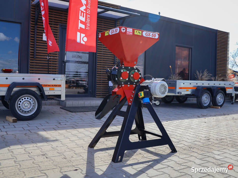 NOWY Gniotownik do Zboża 15 kW Dostawa Raty nieuszkodzony Zagórów
