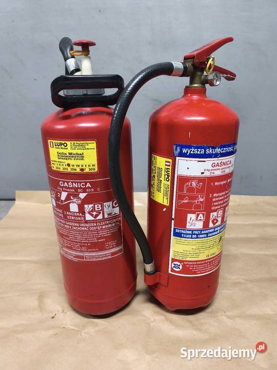 Gaśnica 6 proszek A B C sprzedam