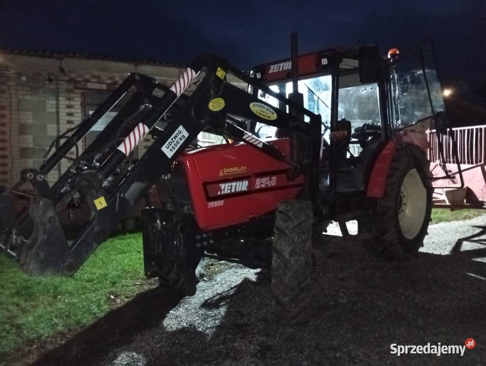 Zetor 8540 Półbiegi pod obciążeniem Rolnictwo Grabowiec