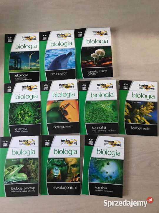 Komplet książek z biologii Barbara Bukała Skórzewo