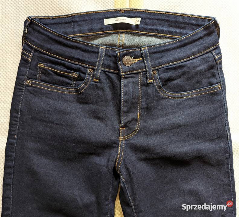 Levis Jeans PC918880012 W24 L30 Blue Skinny mazowieckie Warszawa