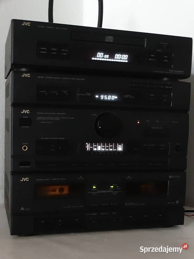 Wieża JVC DRE56BK XLE56BK Segmentowa Korektor Biłgoraj