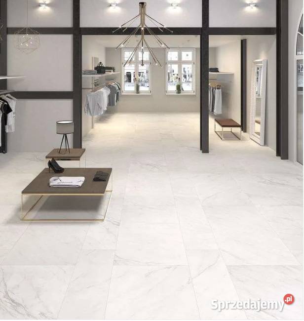 Płyty wielkoformatowe 280x120 BIAŁY MARMUR łódzkie Łask sprzedam