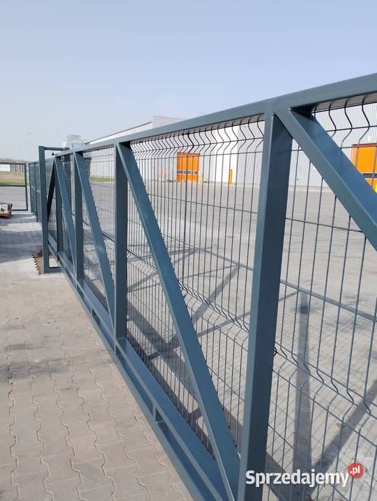 Brama Przesuwna panel fi5 800m Bramy łódzkie Bełchatów