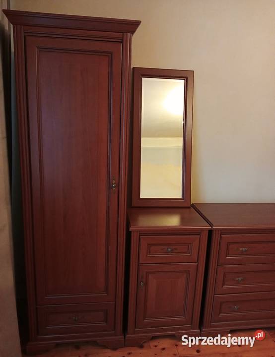 Zestaw mebli Kent komoda lustro 2 x szafki