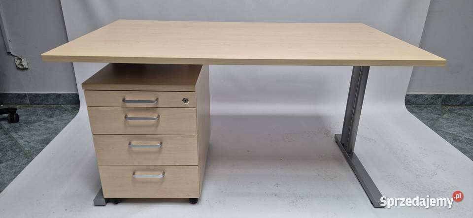 Zestaw mebli Maro klon biurko 140x80 kontener wielkopolskie Poznań sprzedam