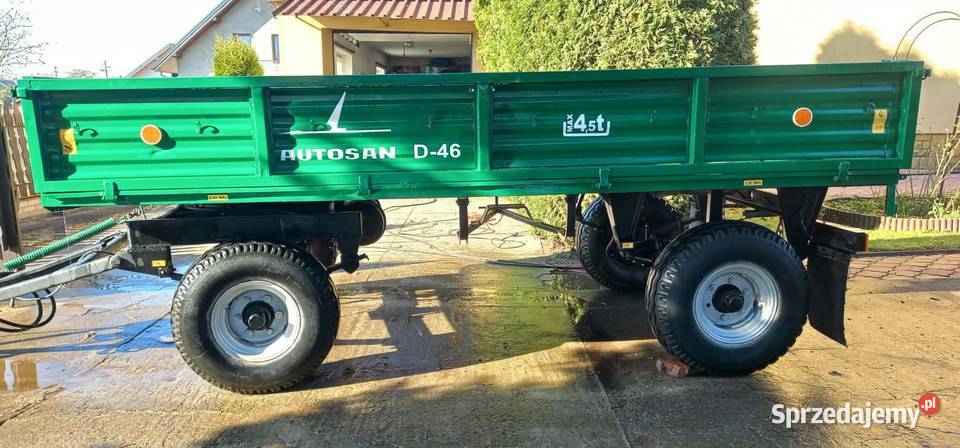 Przyczepa autsan d46 nieuszkodzony Proszowice