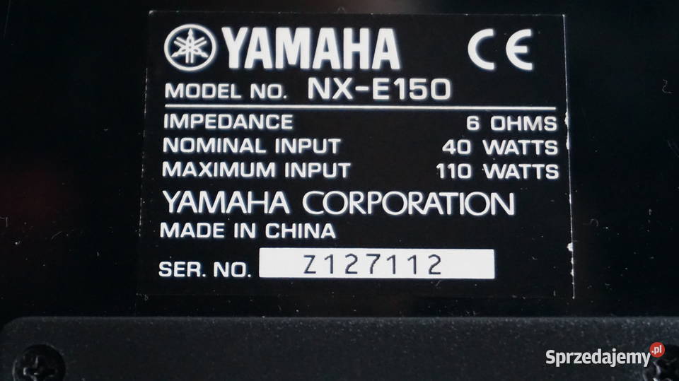 mini wieża Yamaha Piano Craft CDXE 150 21 Mosty