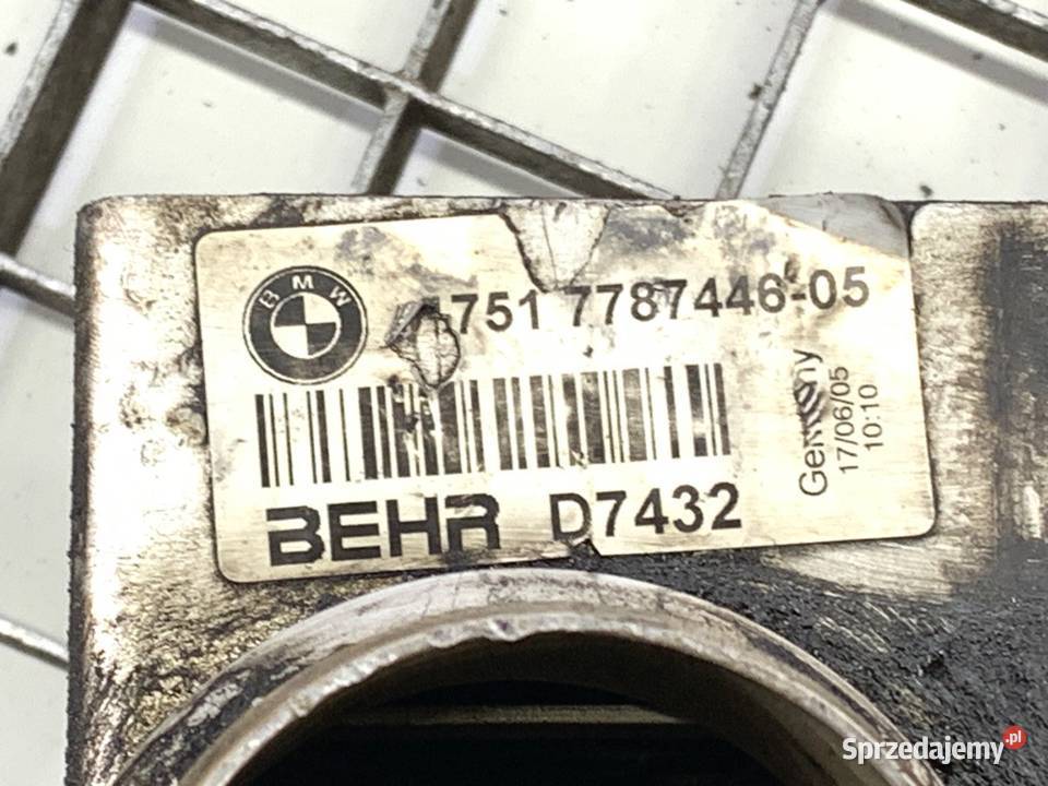 INTERCOOLER BMW E61 7787446 25 163 0410 podkarpackie