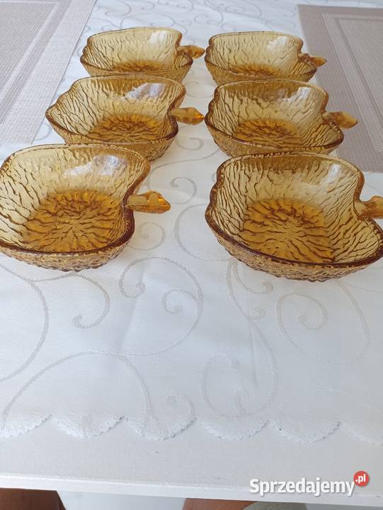 Miski szklane włoskie