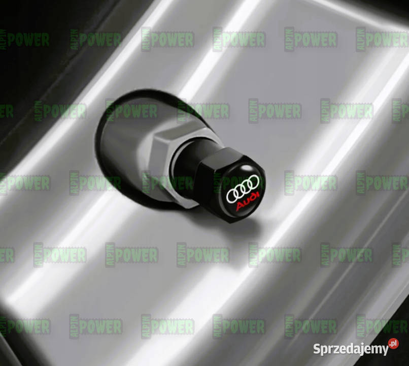 Nakrętki Na Wentyle AUDI Czapki Do Opon Kapturki