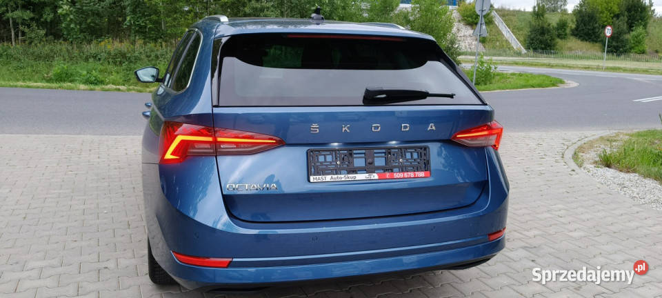 koda Octavia Bogate wyposażenie 15 TSI ACT 150HP wspomaganie kierownicy Stare Budy