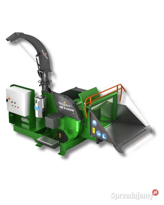 Rozdrabniacz do drewna Heizohack w zastosowaniu Kożuchów