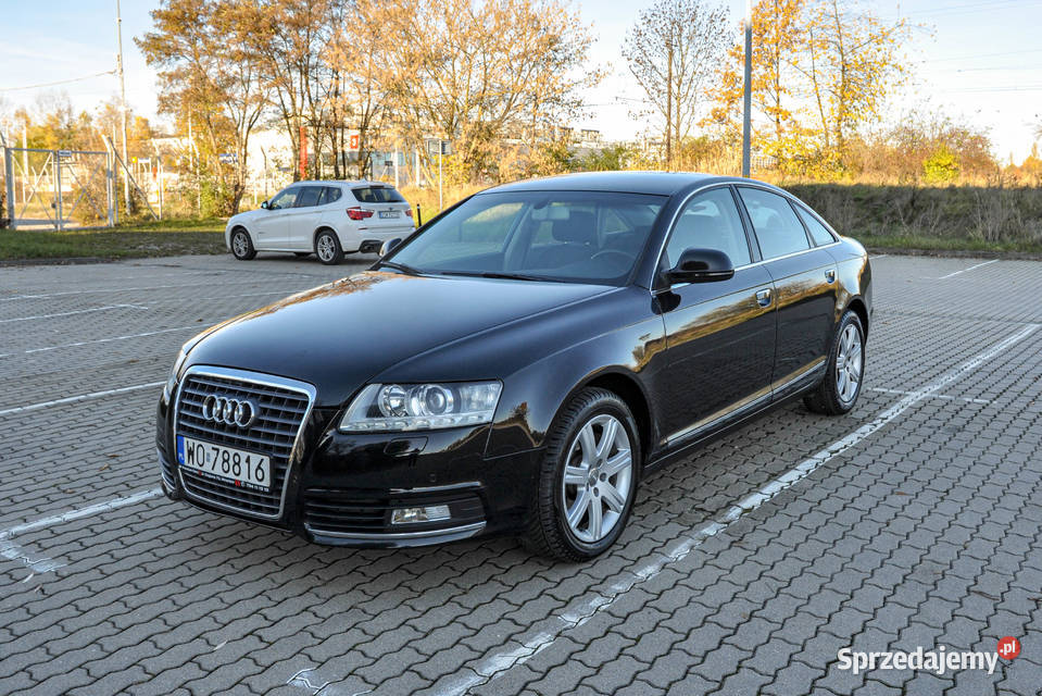 Audi A6 20T LPG Automat Lift 2010 r Bezwypadkowy Samochody osobowe Wrocław