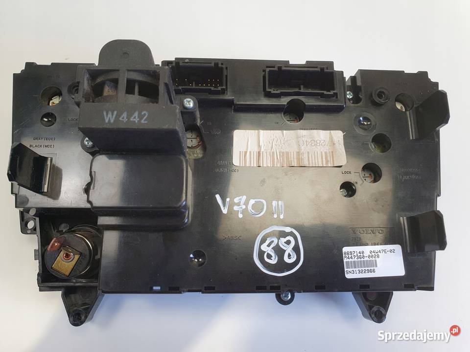 PANEL KLIMATYZACJI Volvo S60 I V70 II XC70